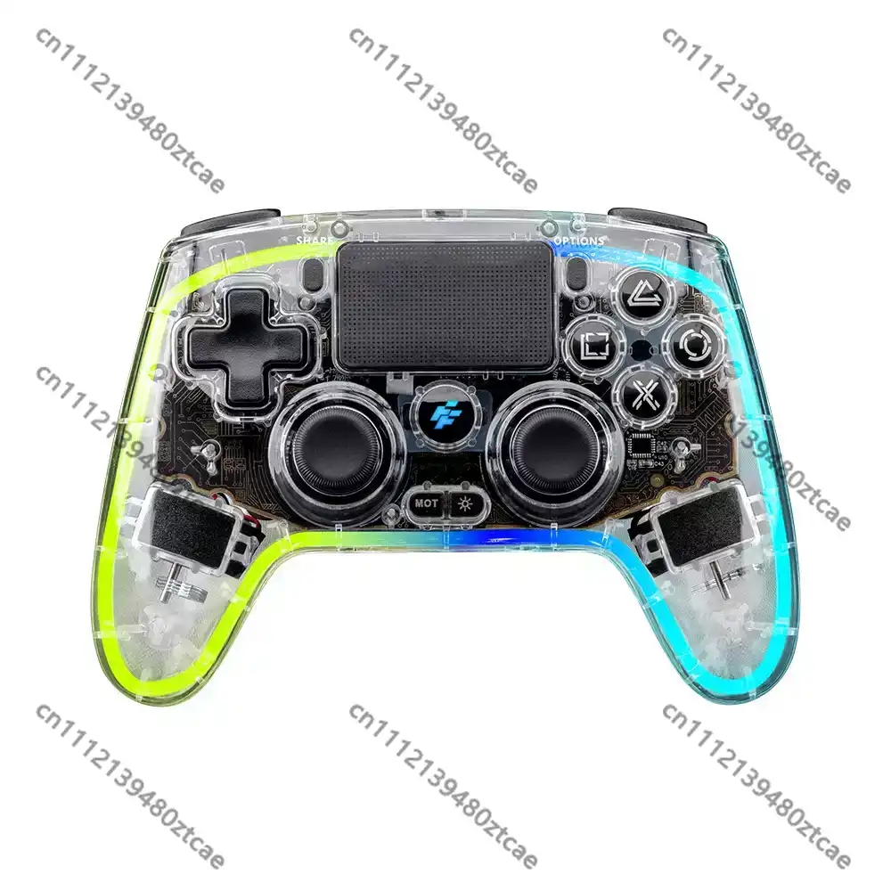 Gaming Hardware And Accessories - Transparent Wireless Game Controller Gaming Gamepad