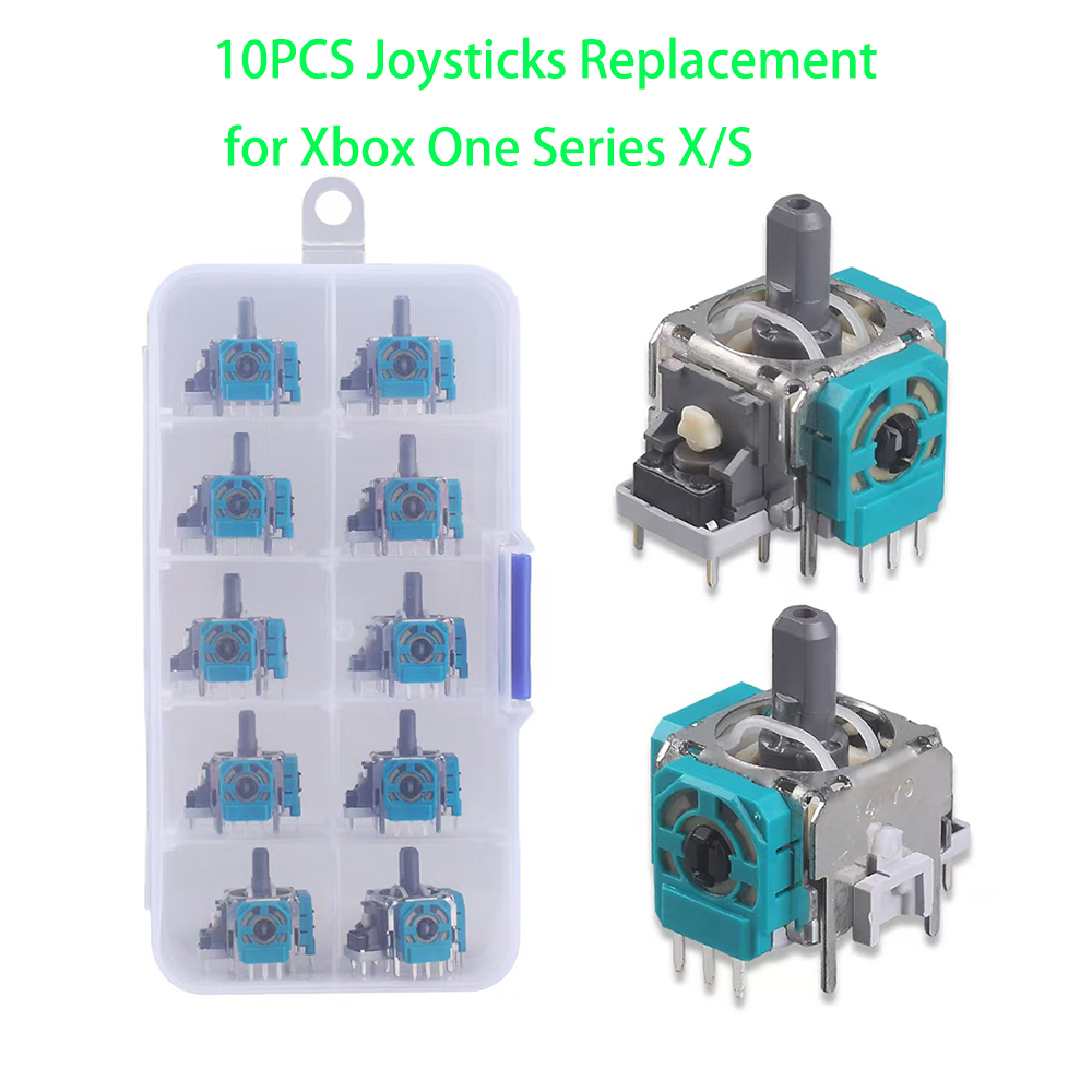 Gaming Accessories Xbox - 10pcs Replacement 3D Analog Joystick ThumbStick