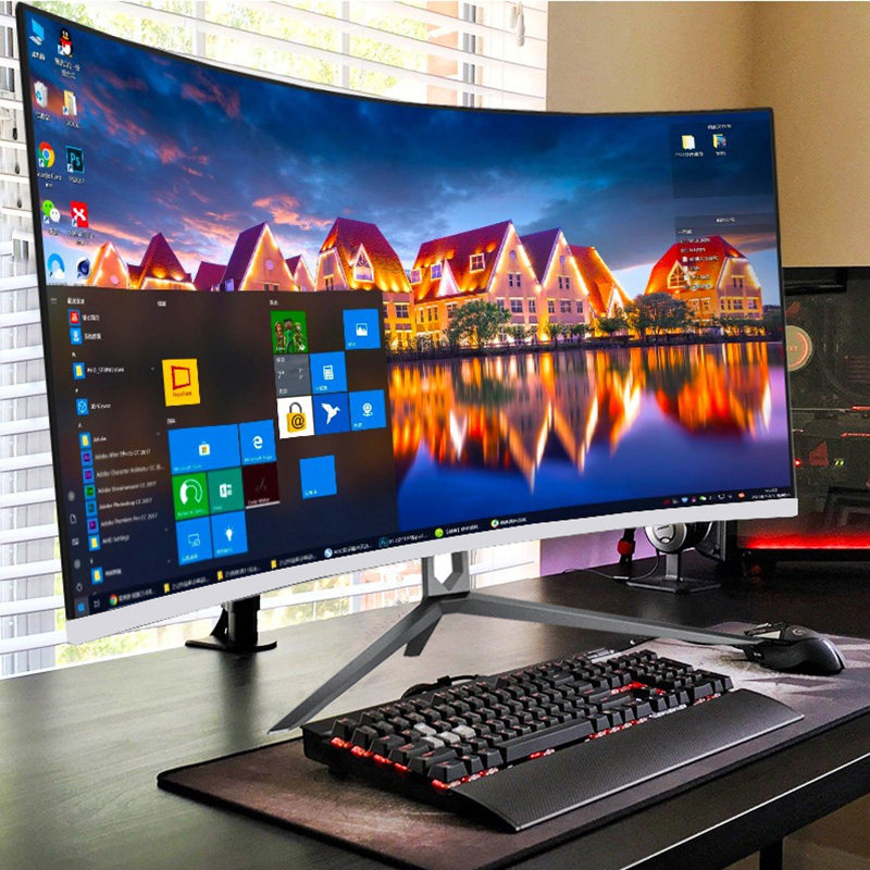 Monitor 144Hz 27Inch - 32-Inch curved desktop computer 27 LCD