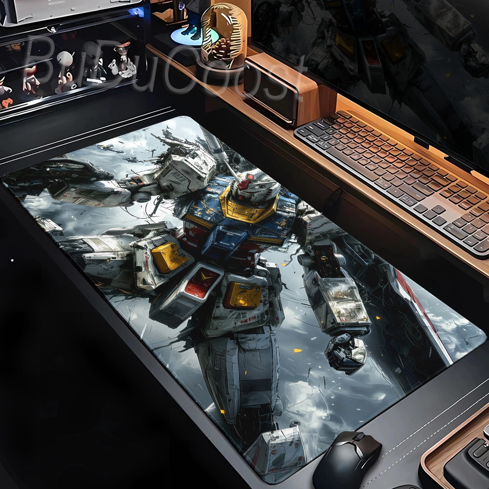 Gaming Accessories For Your Desk - XXL Anti-slip Gundam Gamer Mouse Pad