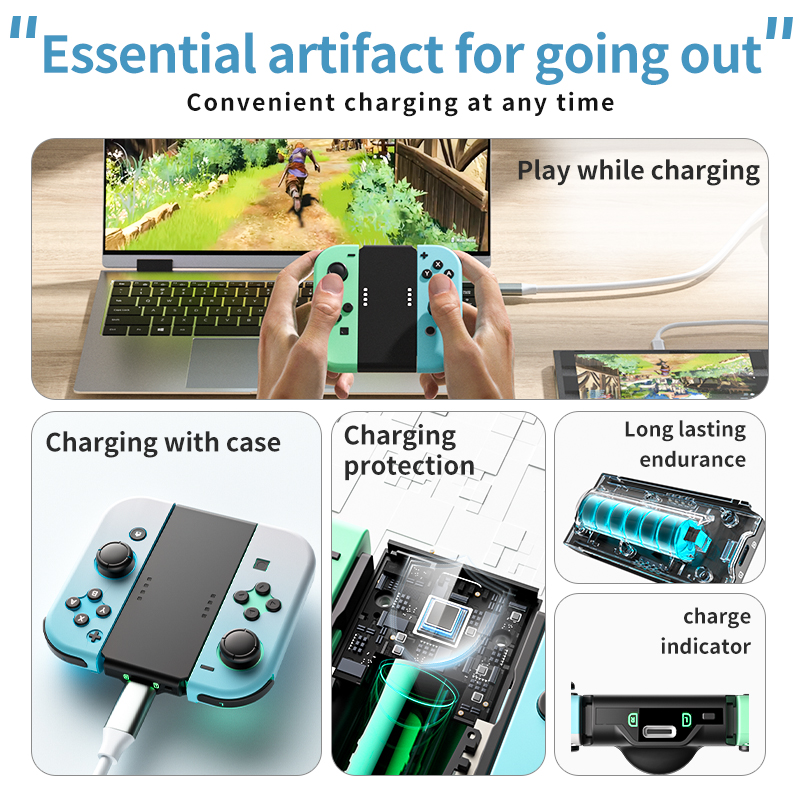 AOLION Portable Switch Joncon  - огляд і ціна Gaming Accessories Nintendo Switch