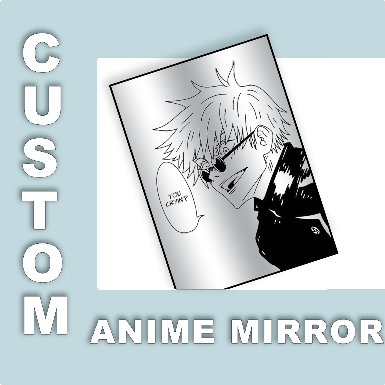 Custom Design Anime Mirror Vin - огляд і ціна Gaming Accessories Japan