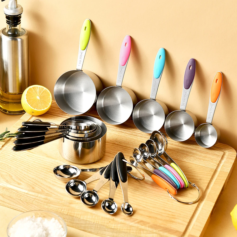 5/10Pcs Stainless Steel Measur - огляд і ціна Gaming Kitchen Accessories