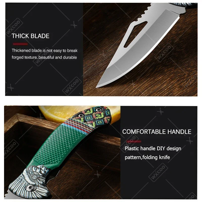 WXCOO Folding Knife Stainless  - огляд і ціна Gaming Kitchen Accessories