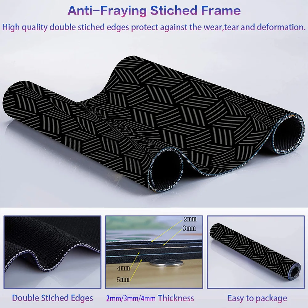 Laptop Black Mouse Pad Simple  - огляд і ціна Gaming Accessories For Your Desk