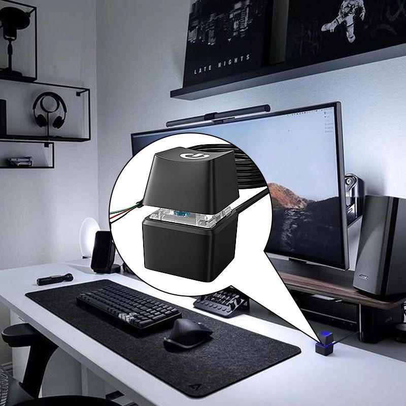 LDPCSJ Round LED Desktop Power - огляд і ціна Gaming Hardware And Accessories