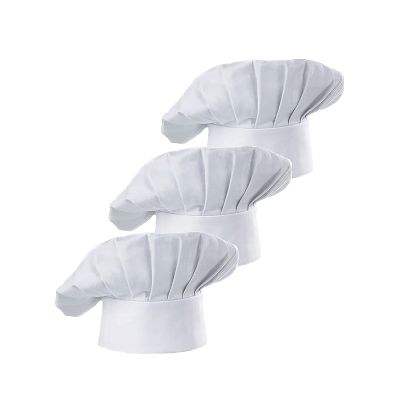 3pcs Chef Hat Adult Adjustable - огляд і ціна Gaming Kitchen Accessories