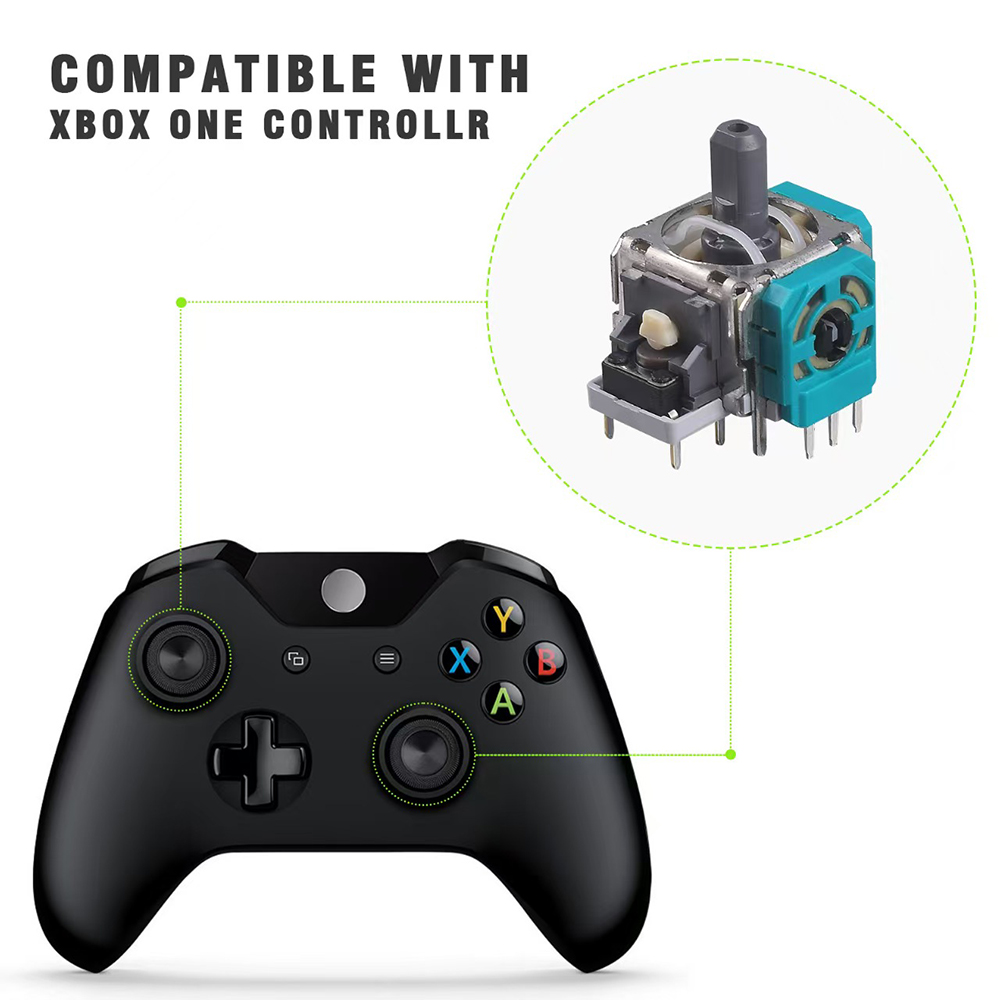 10pcs Replacement 3D Analog Jo - огляд і ціна Gaming Accessories Xbox
