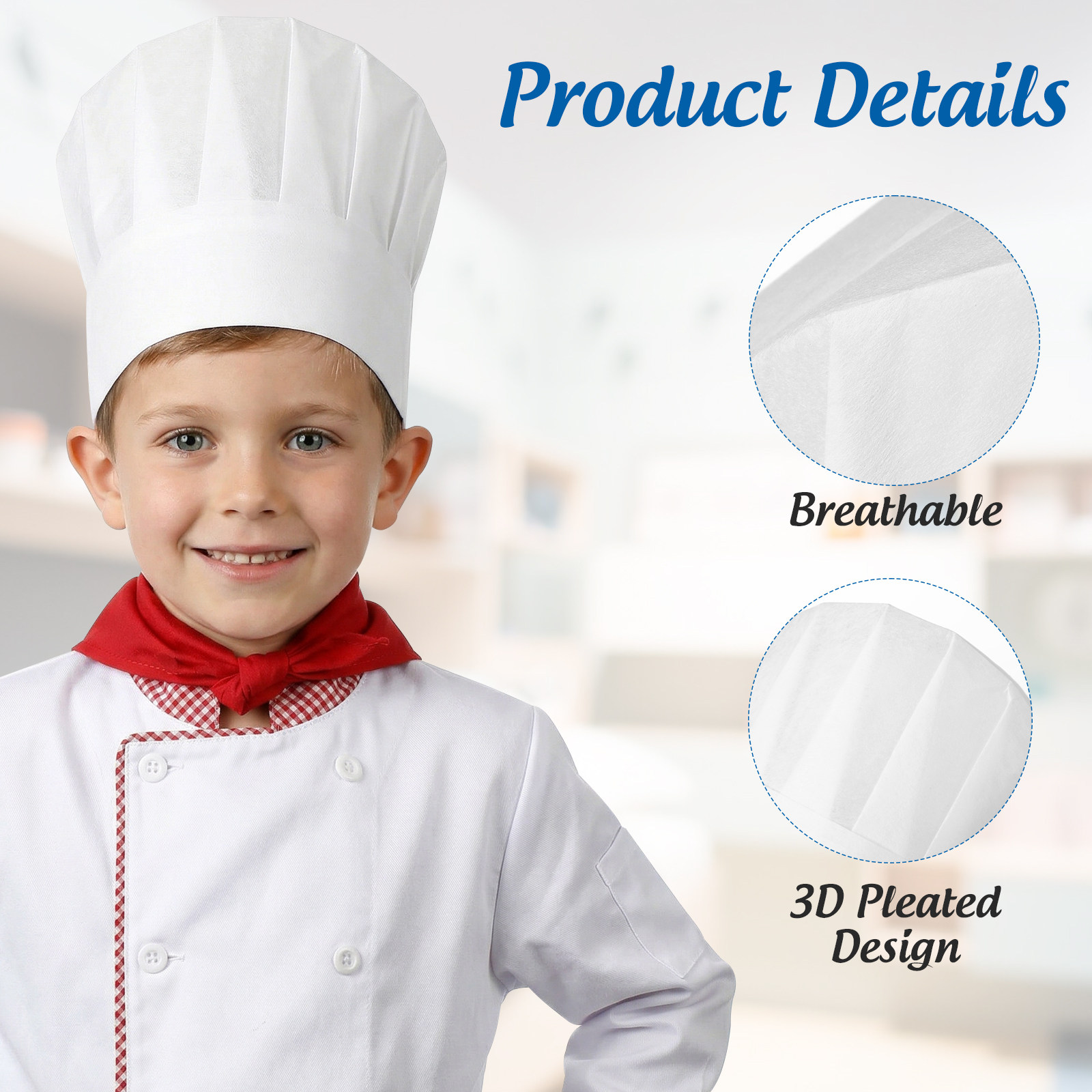 20pcs Children Disposable Chef - огляд і ціна Gaming Kitchen Accessories