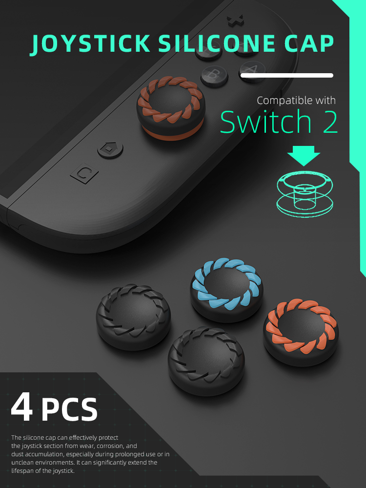 DATA FROG Silicone Thumb Grip  - огляд і ціна Gaming Accessories Nintendo Switch