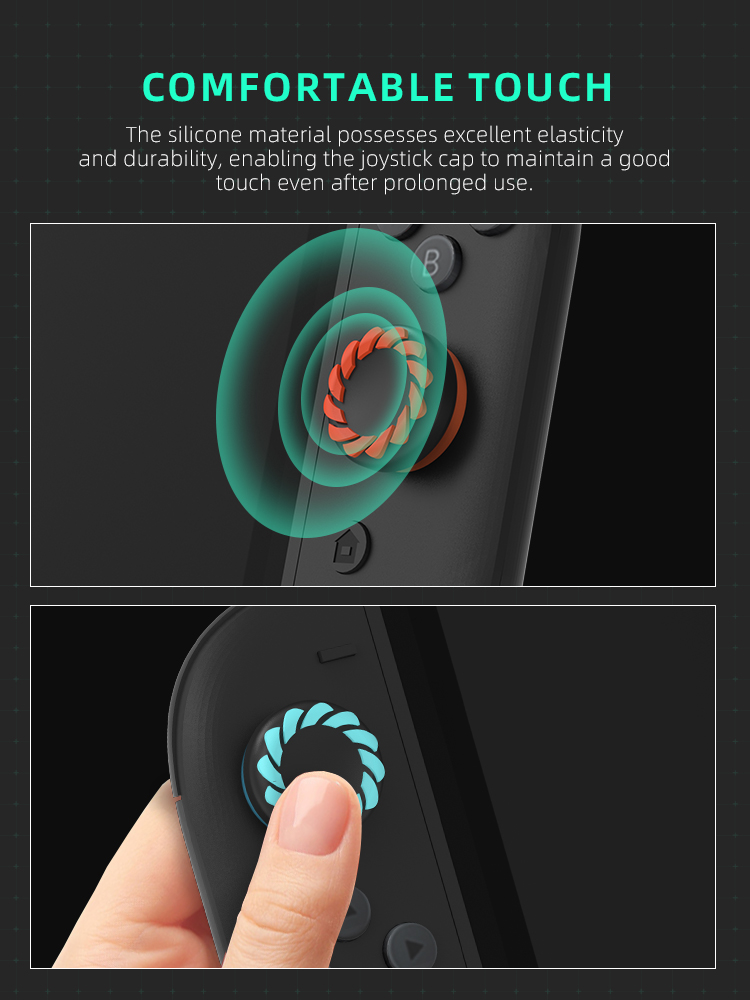 DATA FROG Silicone Thumb Grip  - огляд і ціна Gaming Accessories Nintendo Switch