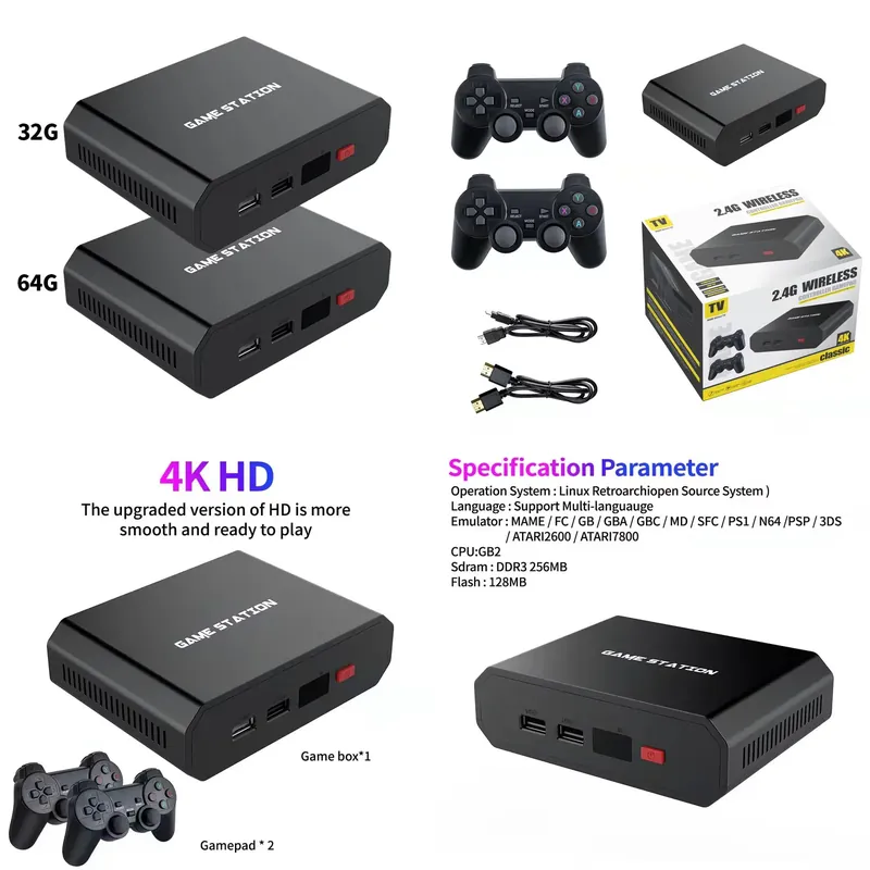M8plus HD Video Game Console B - огляд і ціна Gaming Accessories Console