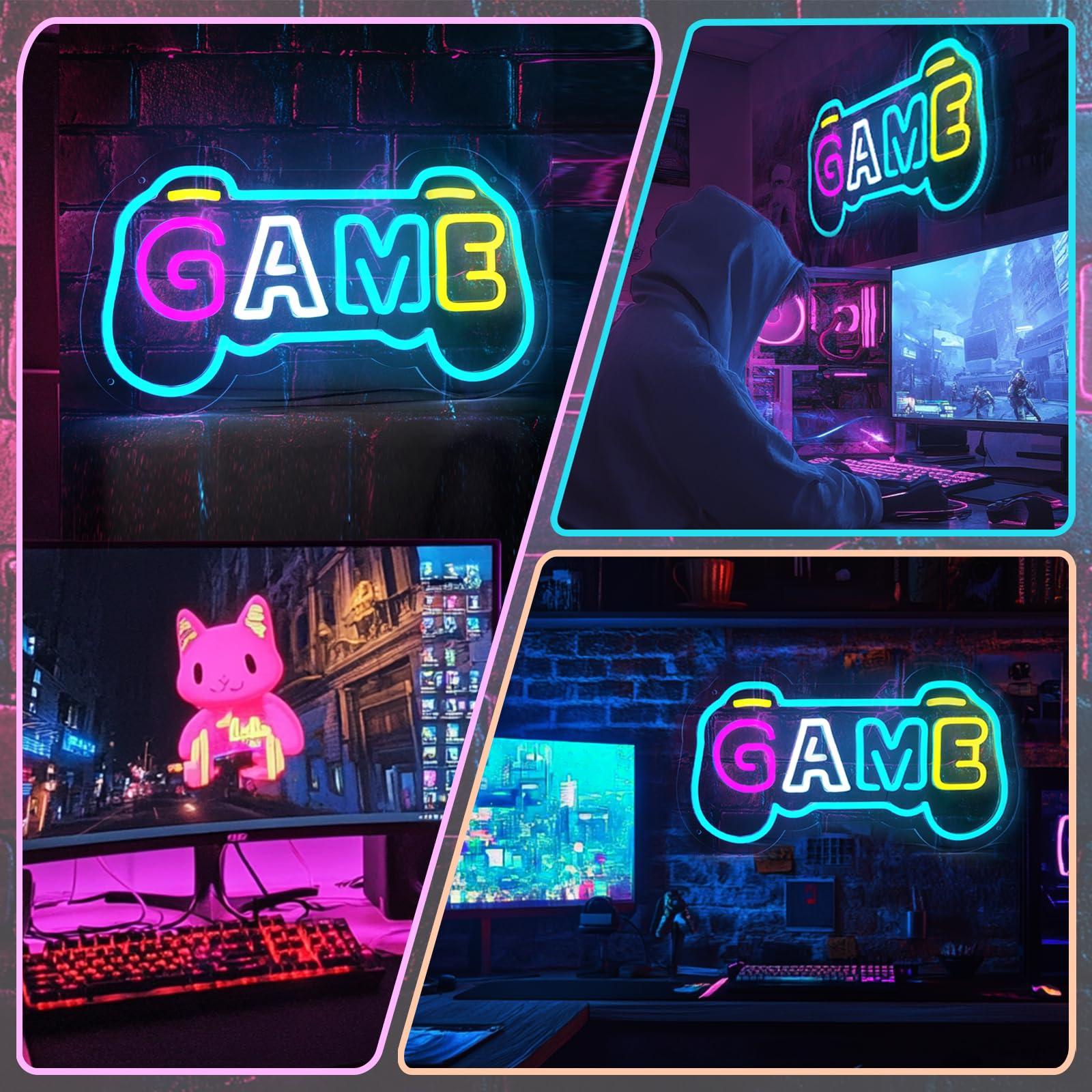 Game Neon Sign for Gamer Room  - огляд і ціна Gaming Accessories Boys
