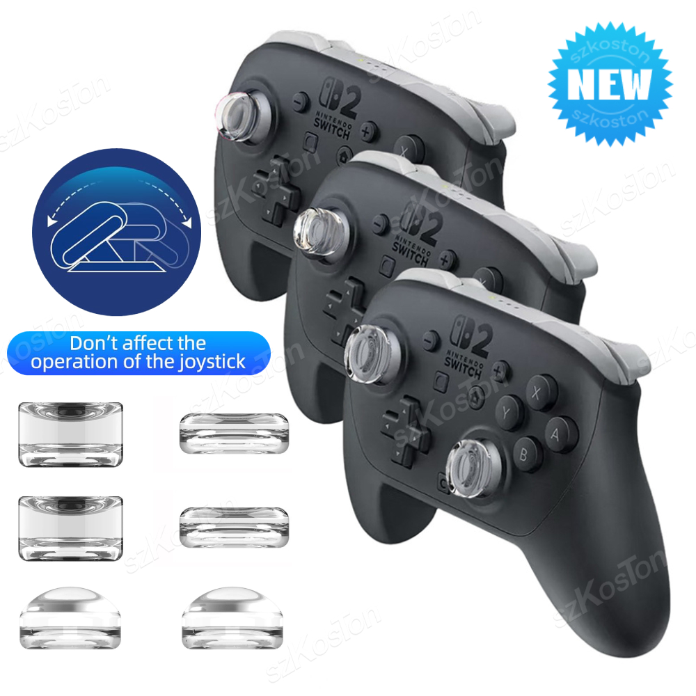 Clear Thumb Grips Caps for Swi - огляд і ціна Gaming Accessories Nintendo Switch