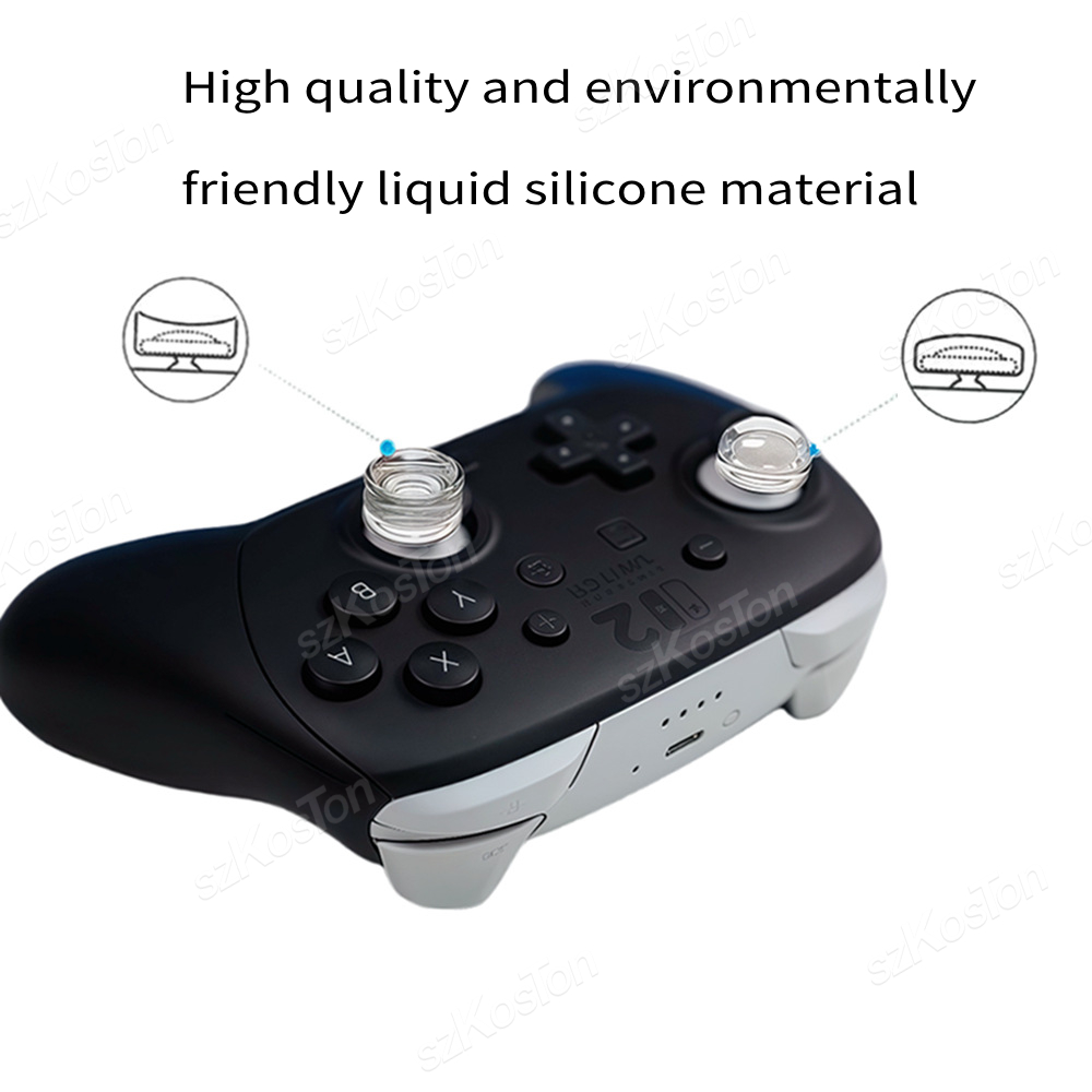 Clear Thumb Grips Caps for Swi - огляд і ціна Gaming Accessories Nintendo Switch