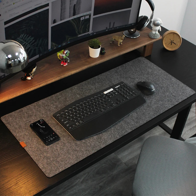 Wool Felt Mouse Pad Office Com - огляд і ціна Gaming Accessories For Your Desk