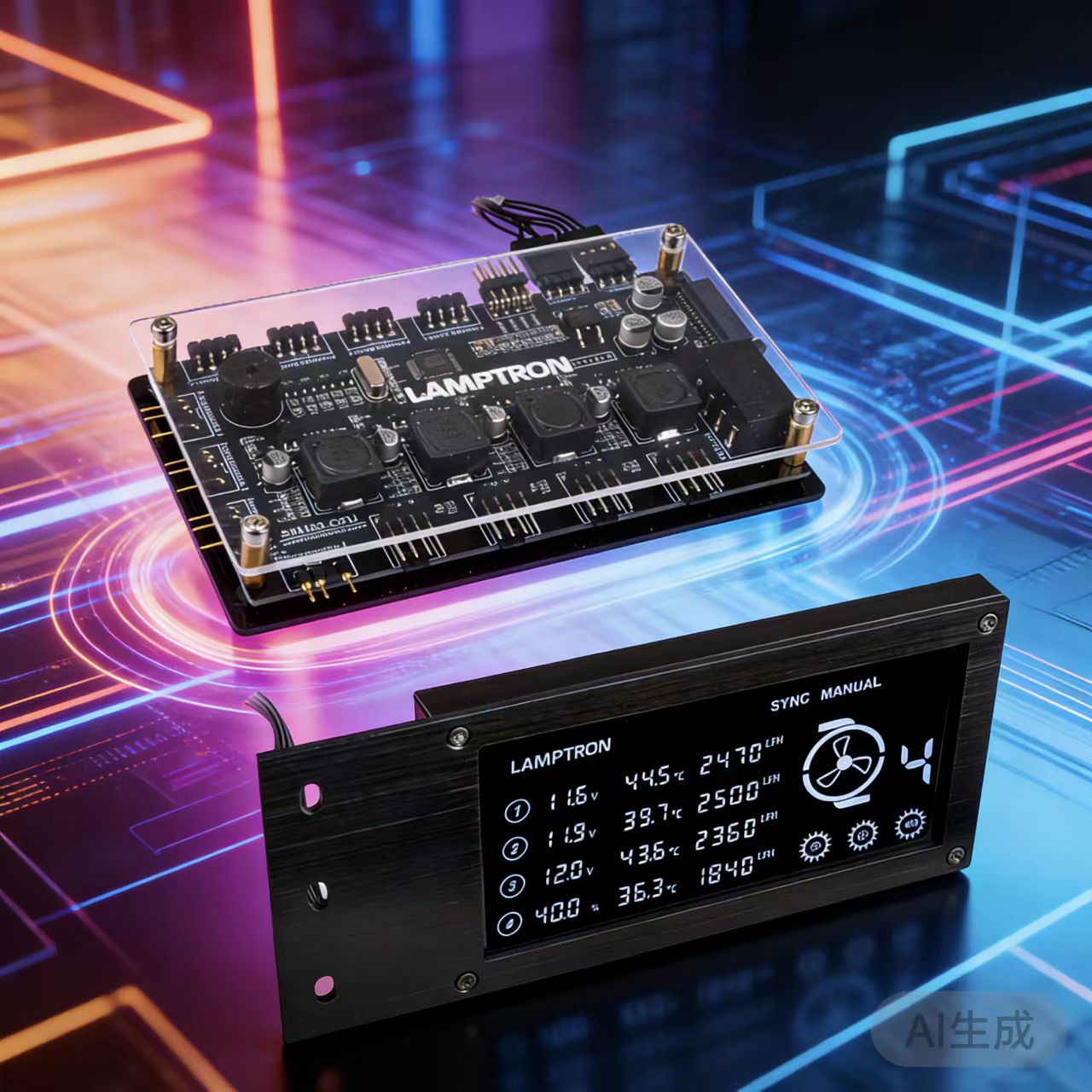 LAMPTRON RW460 Water Cooling C - огляд і ціна Gaming Hardware And Accessories