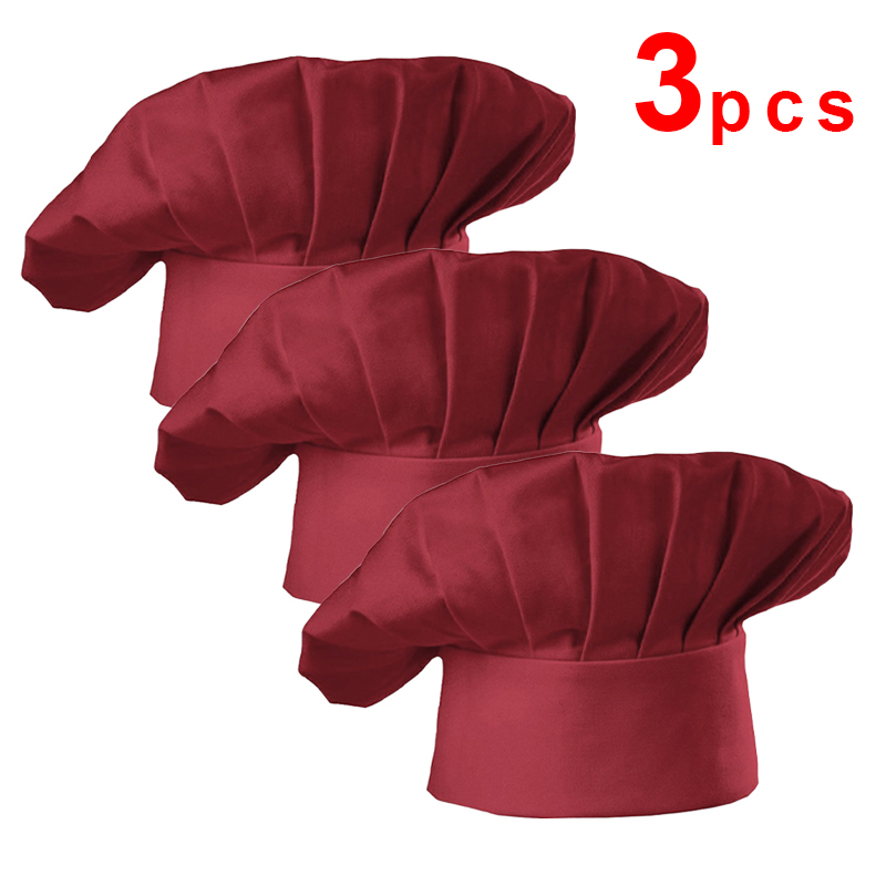 3pcs High22cm Cook Hat White C - огляд і ціна Gaming Kitchen Accessories