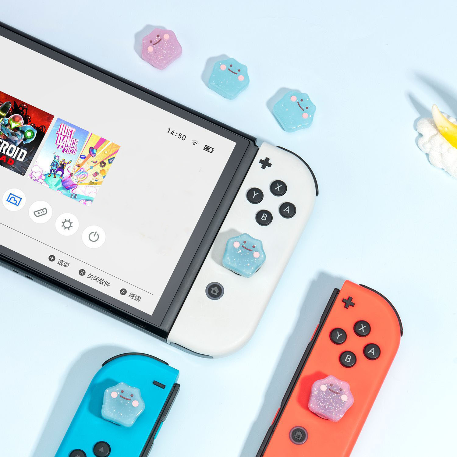 Silicone Rubber Thumb Stick Gr - огляд і ціна Gaming Accessories Nintendo Switch