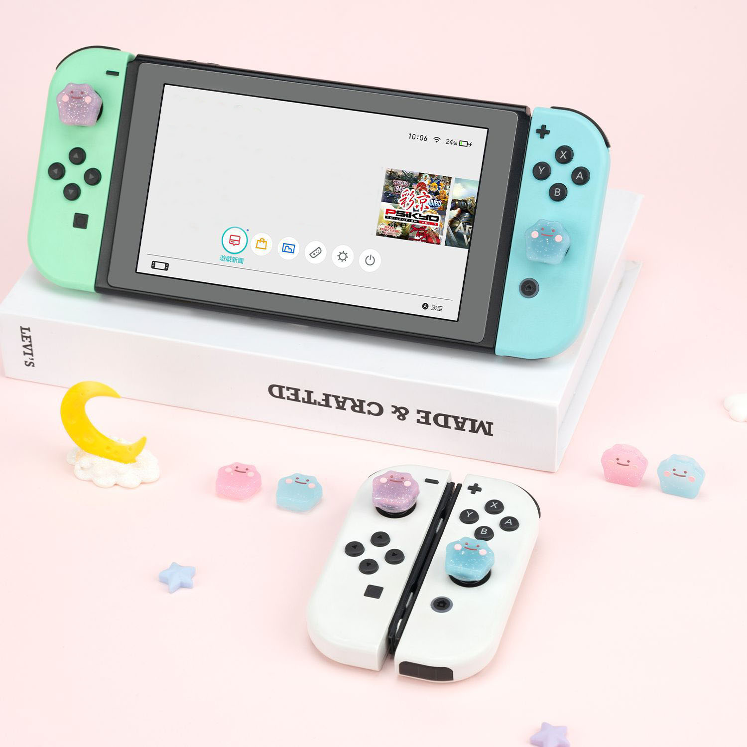Silicone Rubber Thumb Stick Gr - огляд і ціна Gaming Accessories Nintendo Switch