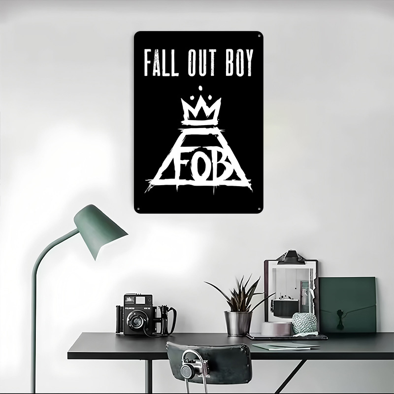 Fall Out Boy Tin Plaque Poster - огляд і ціна Gaming Accessories Boys