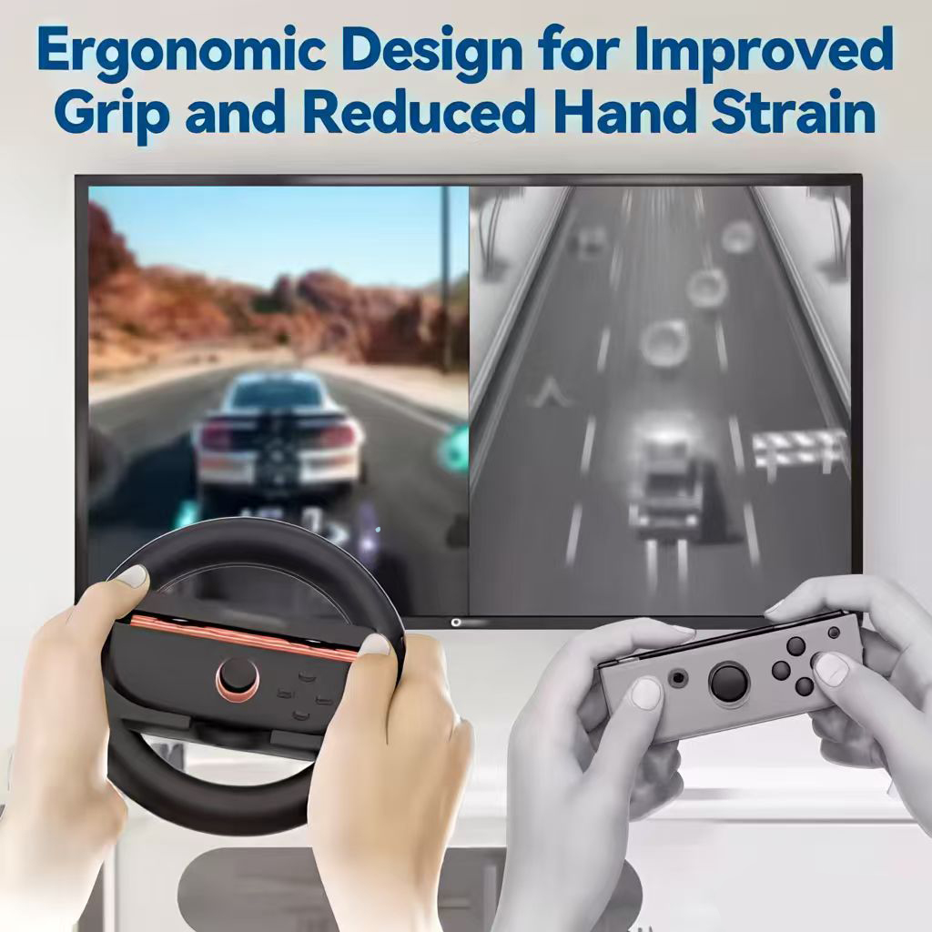 2PCS Gaming Racing Steering Wh - огляд і ціна Gaming Accessories Nintendo Switch