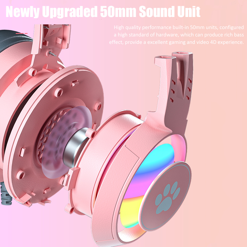 Cute Cat Ear Gaming Headphones - огляд і ціна Gaming Accessories Kids