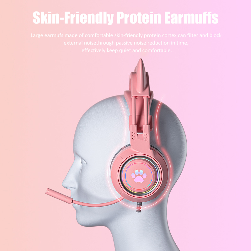 Cute Cat Ear Gaming Headphones - огляд і ціна Gaming Accessories Kids