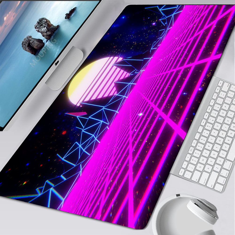 Vaporwave Mousepad Retrowave/s - огляд і ціна Gaming Accessories For Your Desk