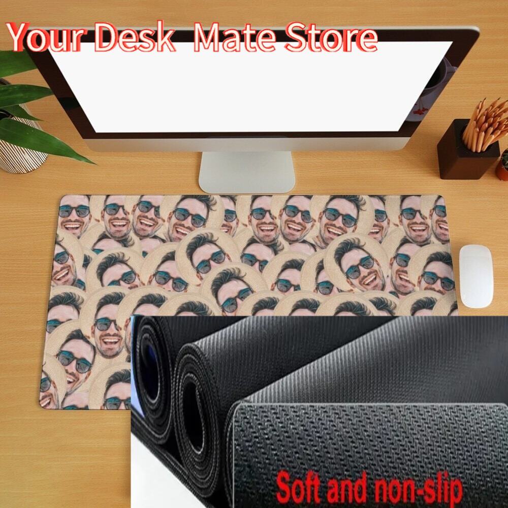 Custom Face Desk Mat Crazy Fac - огляд і ціна Gaming Accessories Photo