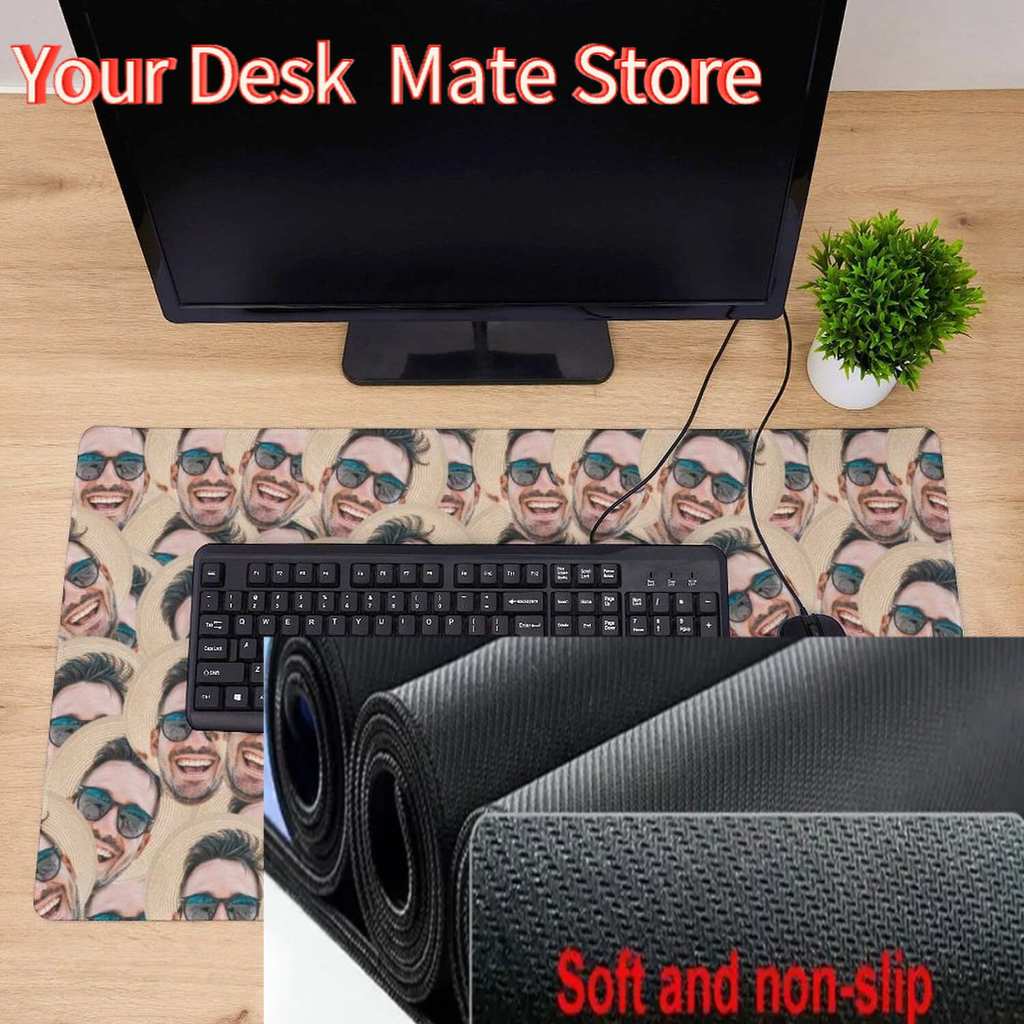 Custom Face Desk Mat Crazy Fac - огляд і ціна Gaming Accessories Photo