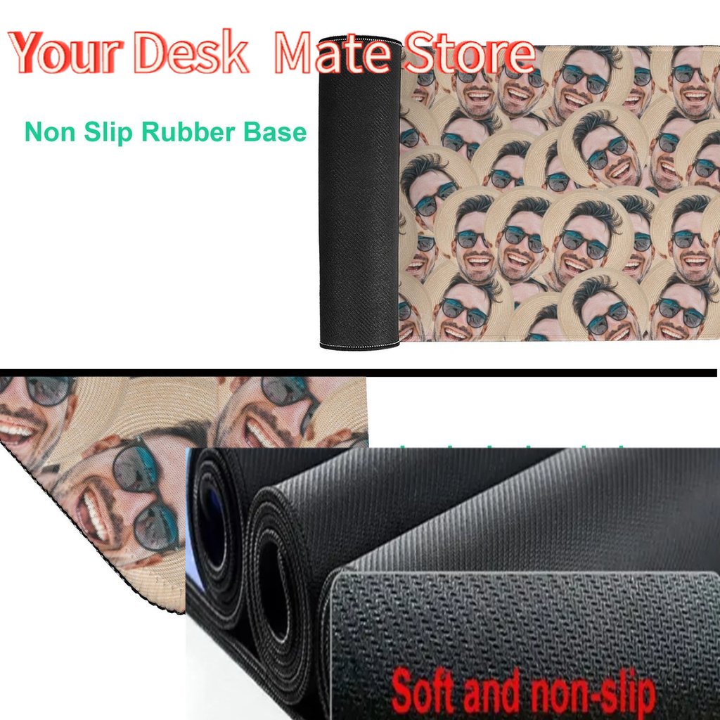 Custom Face Desk Mat Crazy Fac - огляд і ціна Gaming Accessories Photo