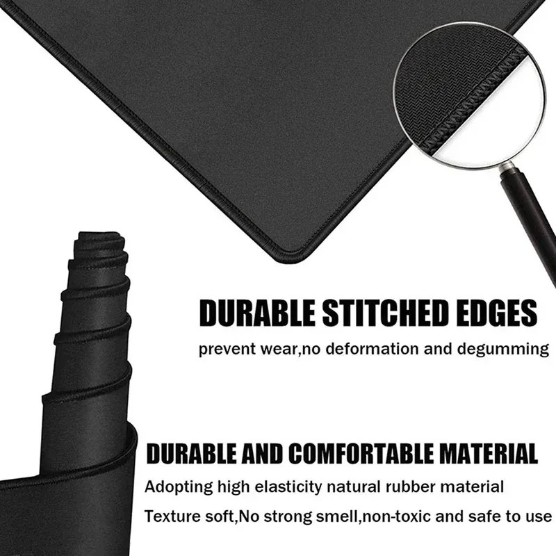 White Large Mouse Pad Carpet S - огляд і ціна Gaming Accessories For Your Desk