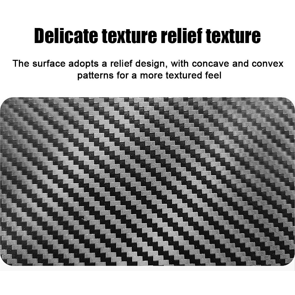 Carbon Fiber Patterned Sticker - огляд і ціна Gaming Accessories Console