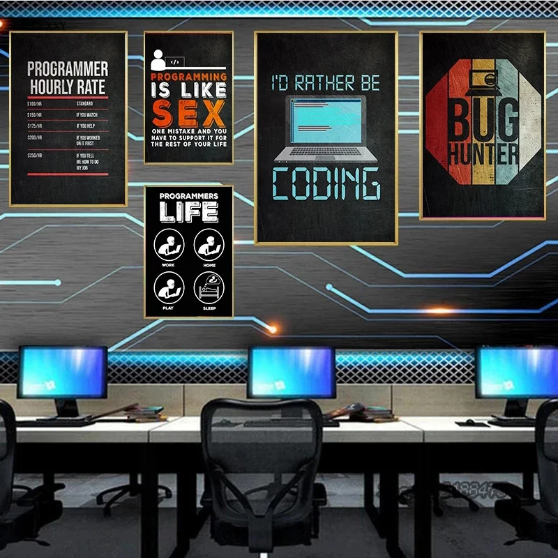 Gaming Zone Hacker Code Poster - огляд і ціна Gaming Accessories Boys