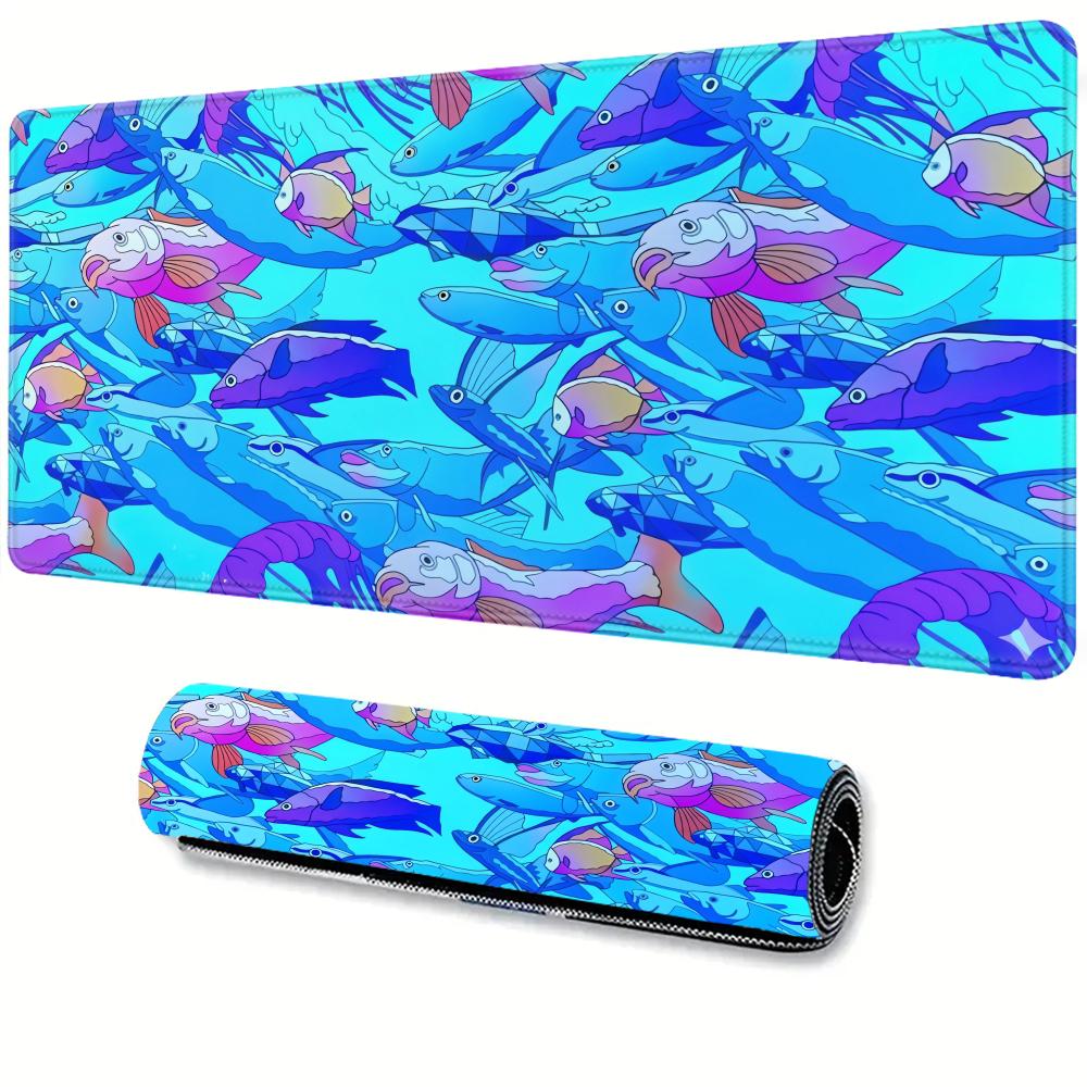 HD Printing Fish Rubber Mouse  - огляд і ціна Gaming Accessories For Your Desk