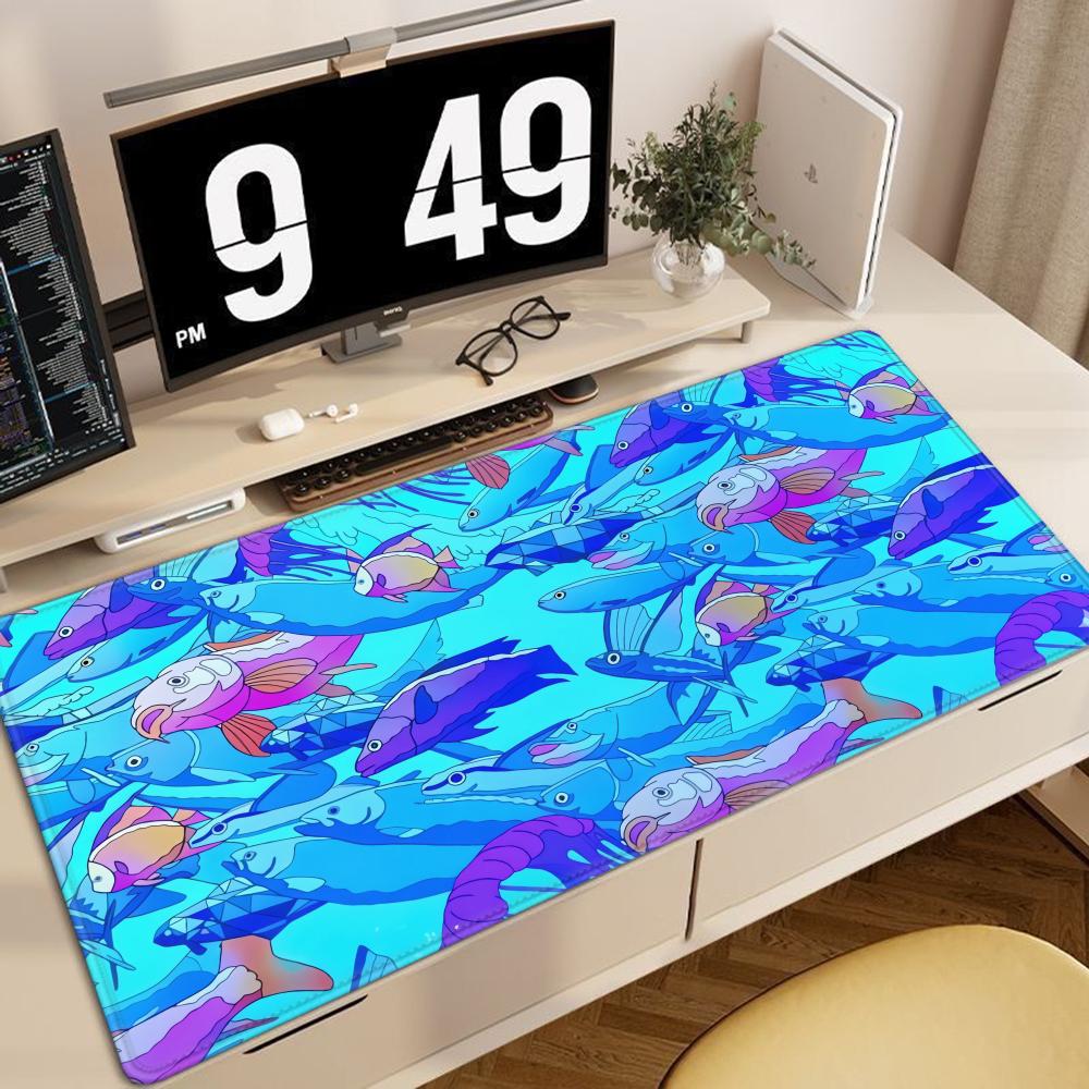 HD Printing Fish Rubber Mouse  - огляд і ціна Gaming Accessories For Your Desk