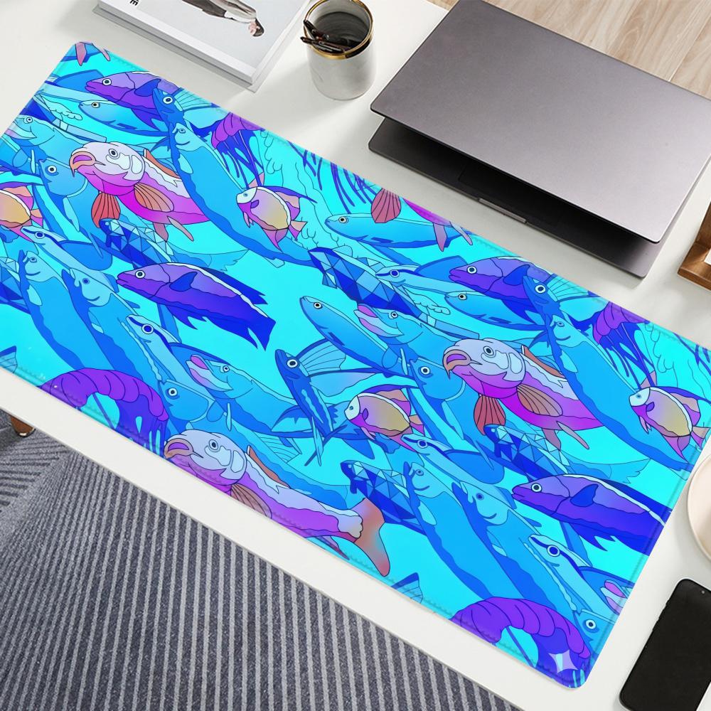 HD Printing Fish Rubber Mouse  - огляд і ціна Gaming Accessories For Your Desk